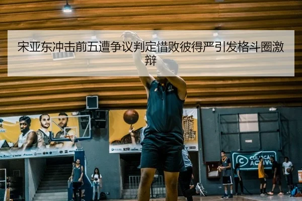 宋亚东冲击前五遭争议判定惜败彼得严引发格斗圈激辩